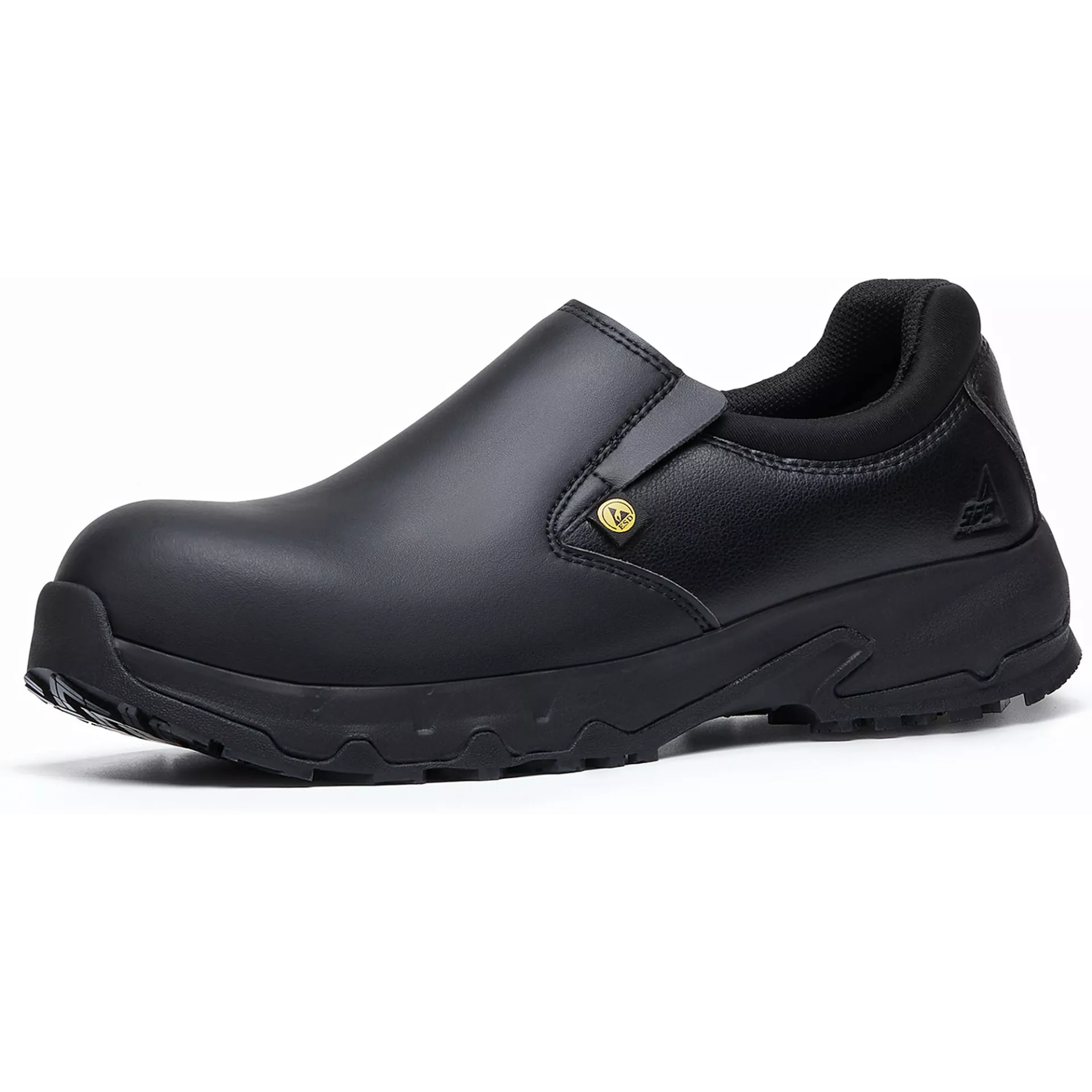 Shoes For Crews 76642, BRANDON ESD NCT Shoes, Black, image 4