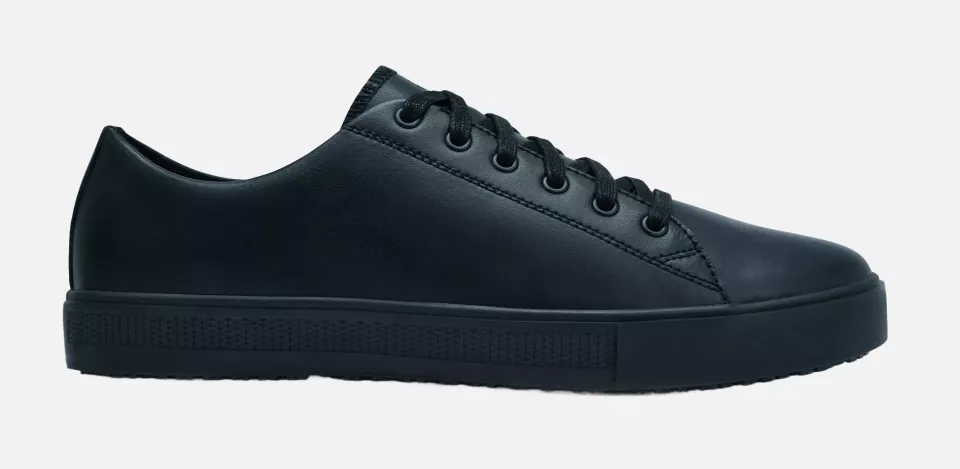 Shoes For Crews 36111, OLD SCHOOL LOW-RIDER IV Unisex Shoe, Black, image 2, gallery thumbnail