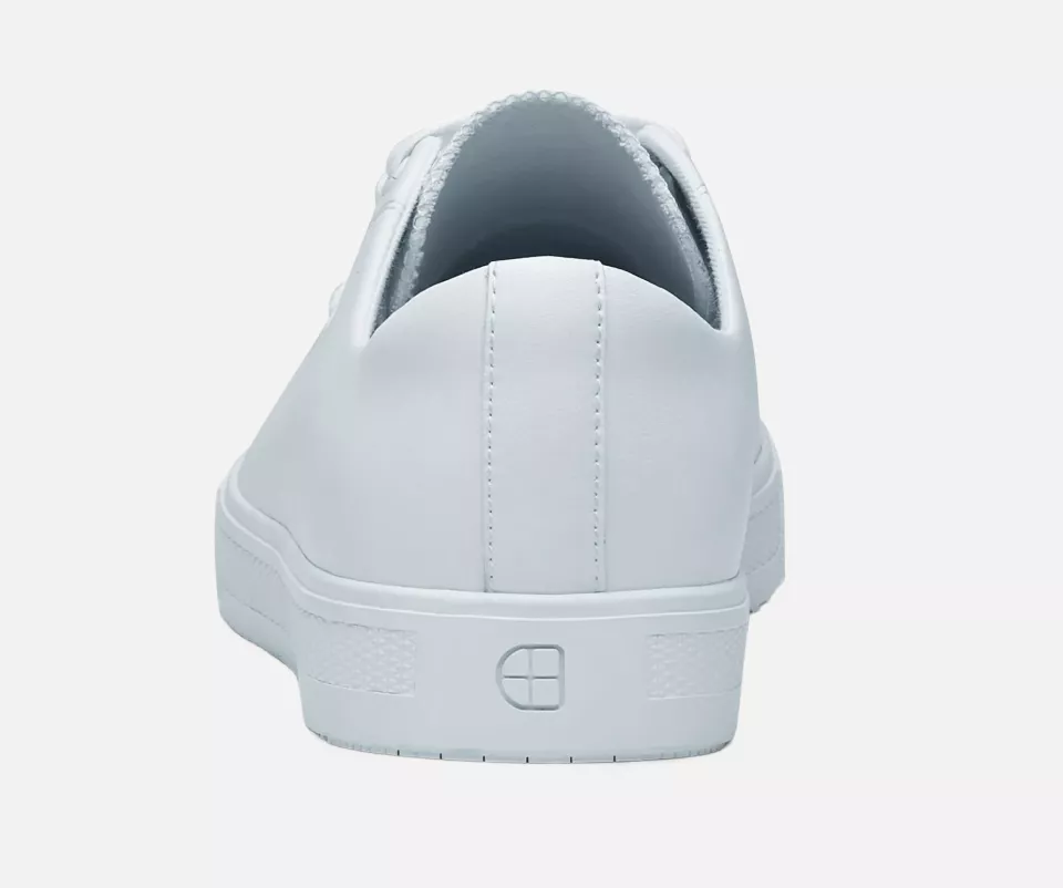 Shoes For Crews 38960, OLD SCHOOL LOW-RIDER IV Unisex Shoes, White, image 6, gallery thumbnail