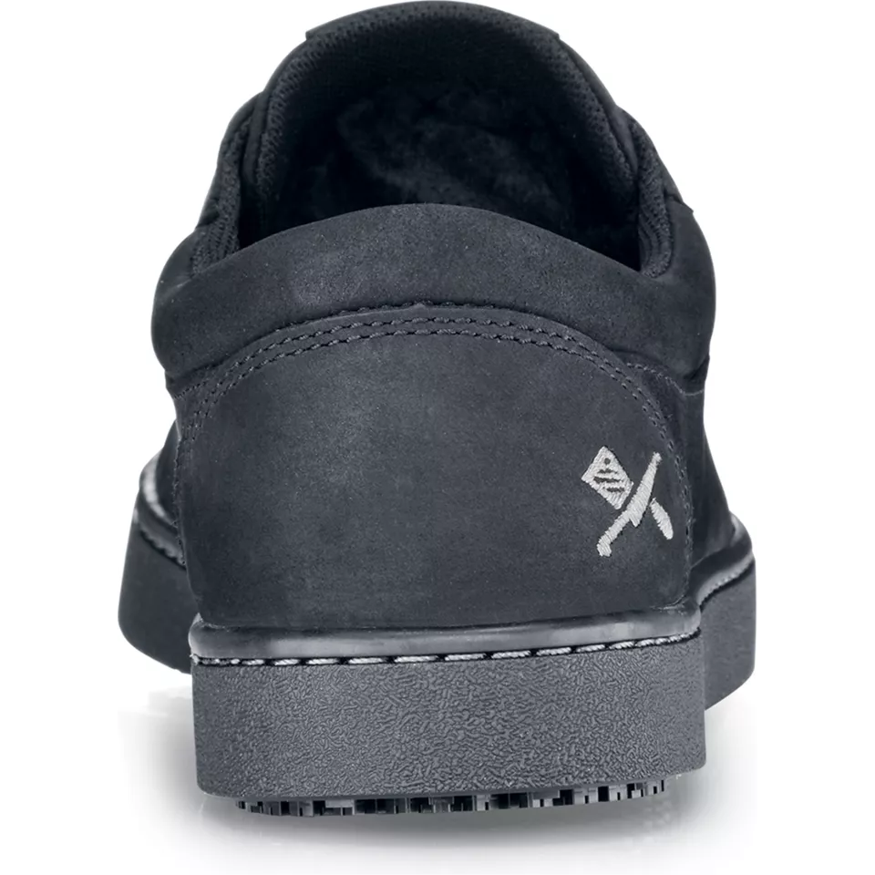 Shoes For Crews M11057, FINN Black Leather Shoe, image 6, gallery thumbnail