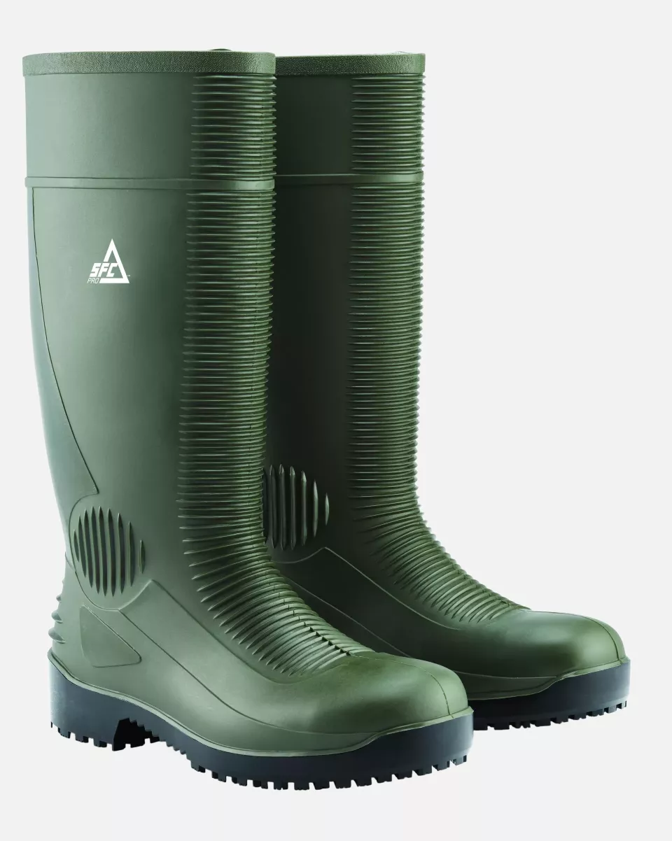 Shoes For Crews 70557, BASTION Unisex Boot, Green, image 9, gallery thumbnail