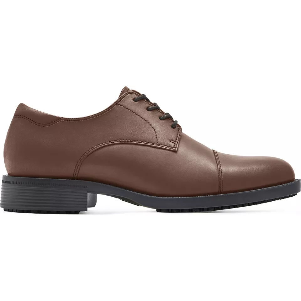 Shoes For Crews 1211P, SENATOR Black LabelL Men's Brown Shoe, image 2, gallery thumbnail
