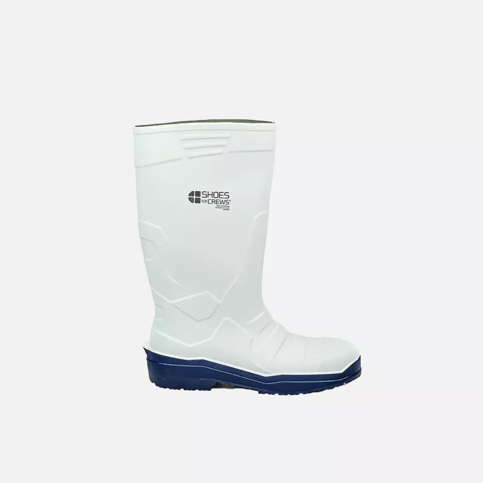 Shoes For Crews 2010B, SENTINEL Boot, White/Blue, image 12, gallery thumbnail