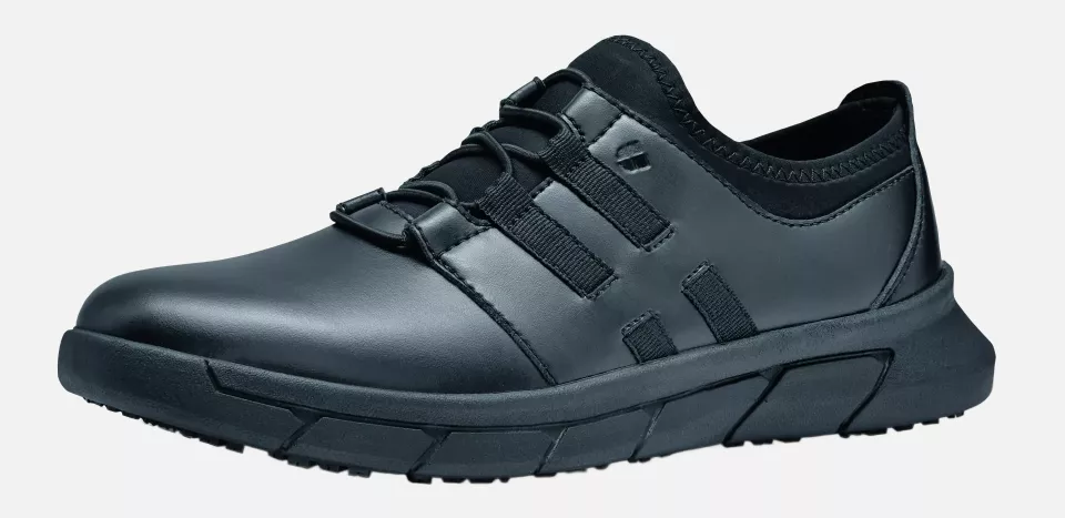 Shoes For Crews 36907, KARINA Women's Black Shoe, image 4, gallery thumbnail