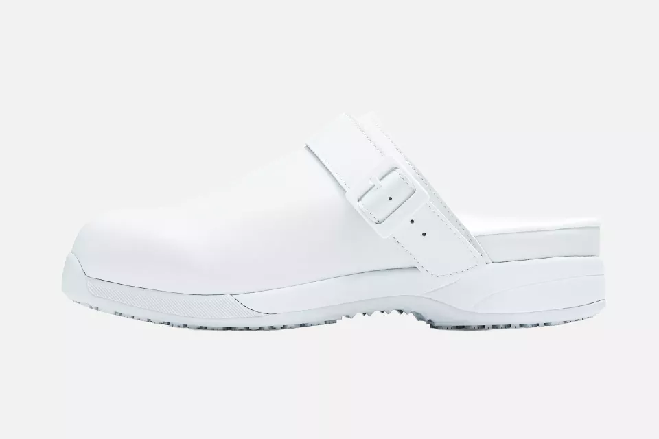 Shoes For Crews 80046, TRISTON CT Shoes, White, image 3, gallery thumbnail