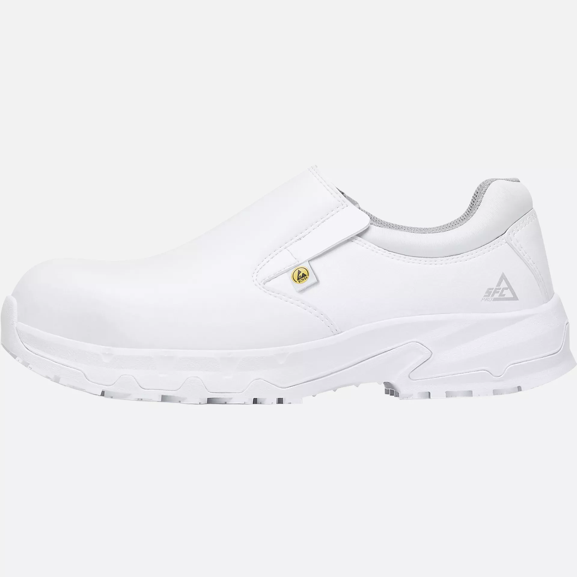 Shoes For Crews 76643, BRANDON ESD NCT Shoes, White, image 3