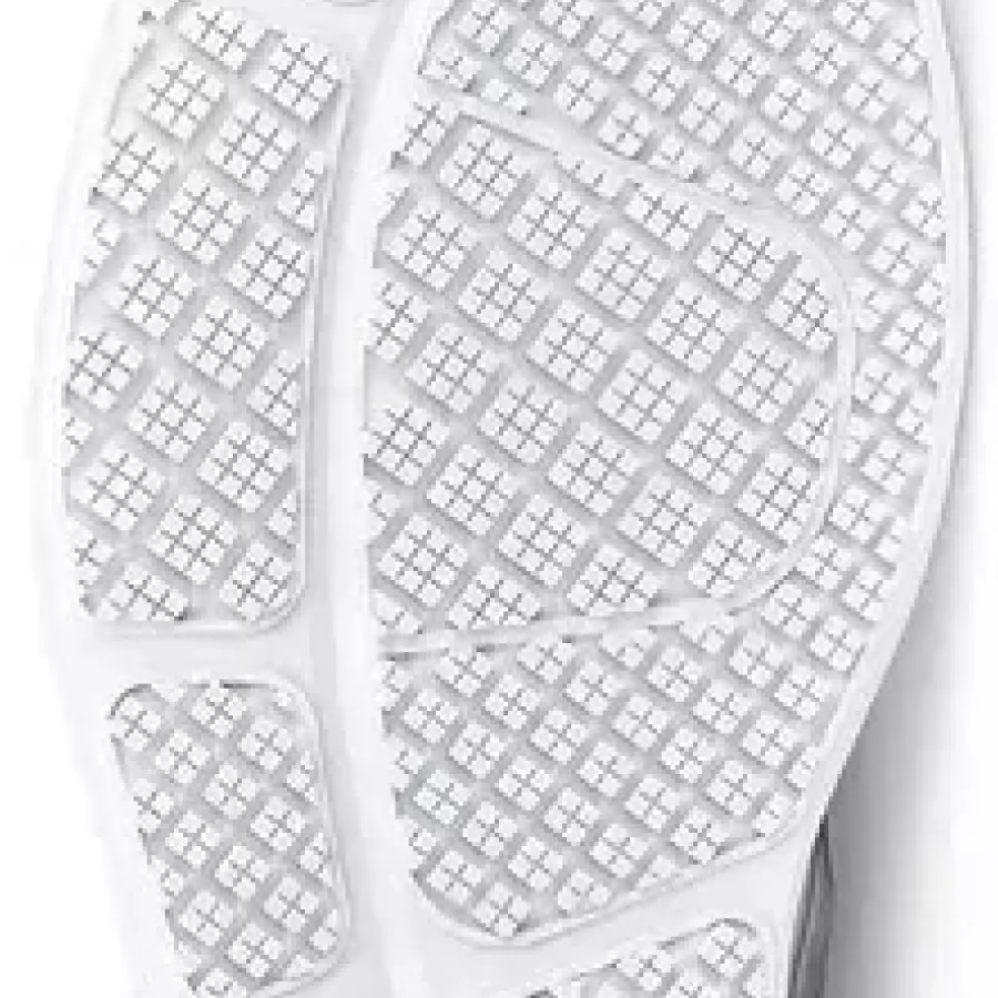 **Outsole with Traction Zones** grips every surface confidently, so you move securely on any floor.