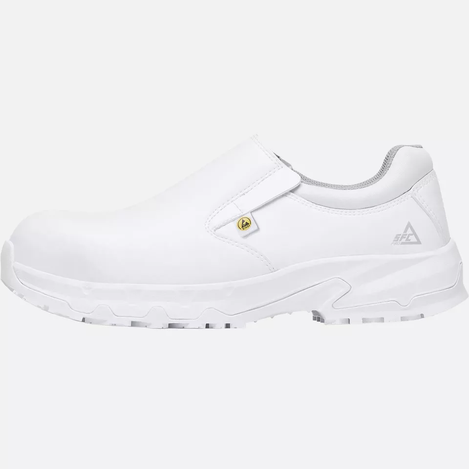 Shoes For Crews 76643, BRANDON ESD NCT Shoes, White, image 3, gallery thumbnail