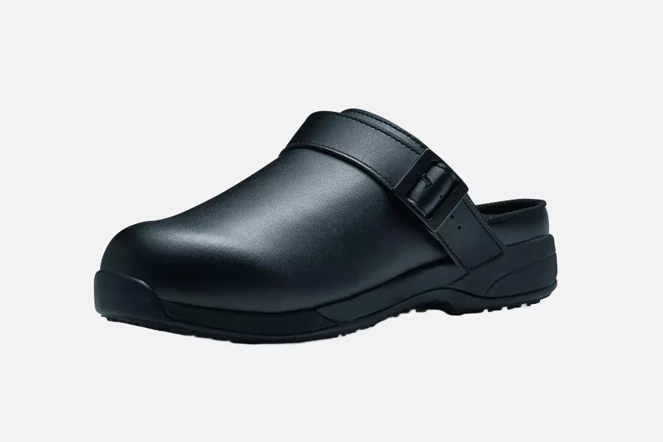 Shoes For Crews 80045, TRISTON CT Shoes, Black, image 4, gallery thumbnail