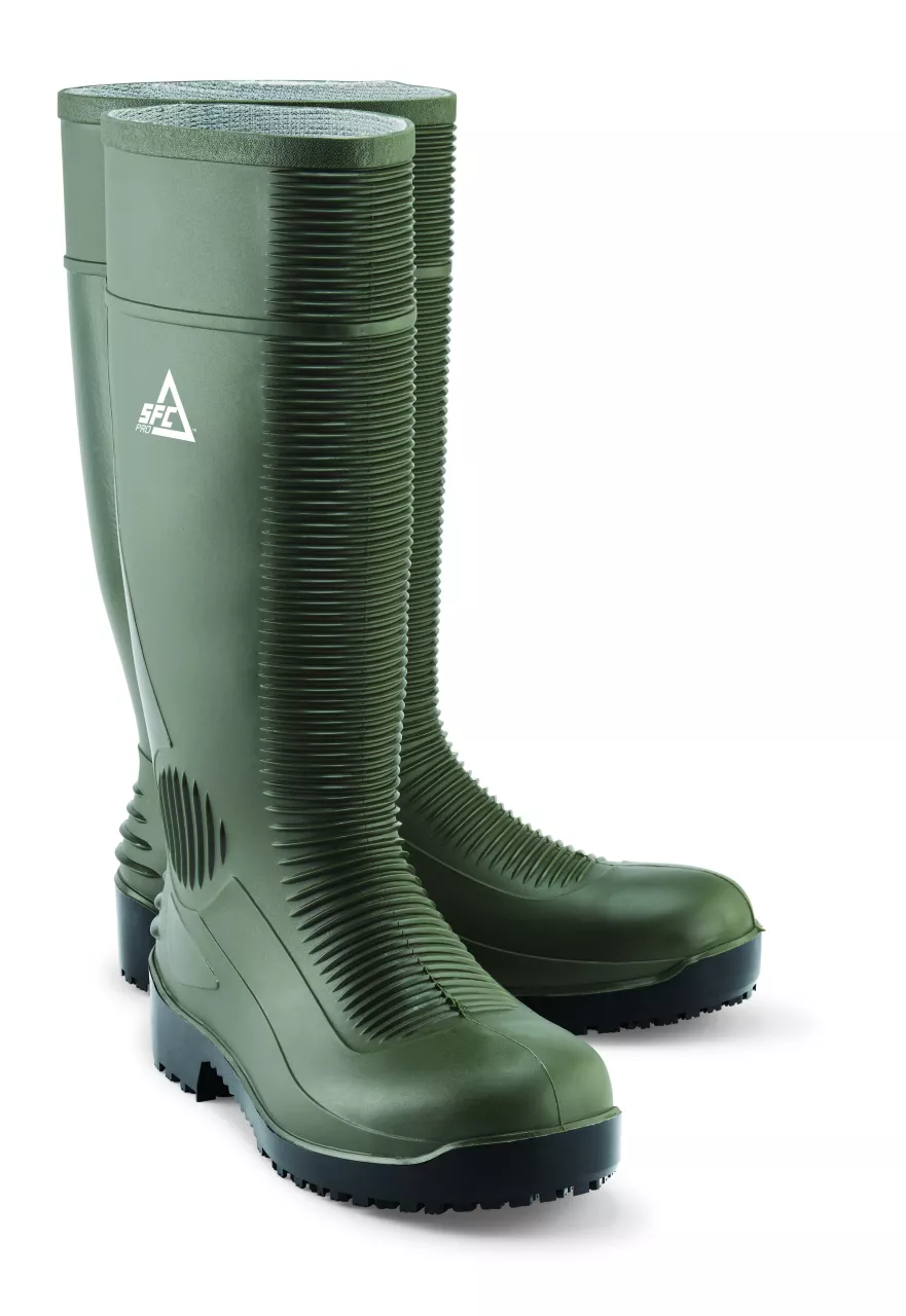 Shoes For Crews 70557, BASTION Unisex Boot, Green, image 11, gallery thumbnail
