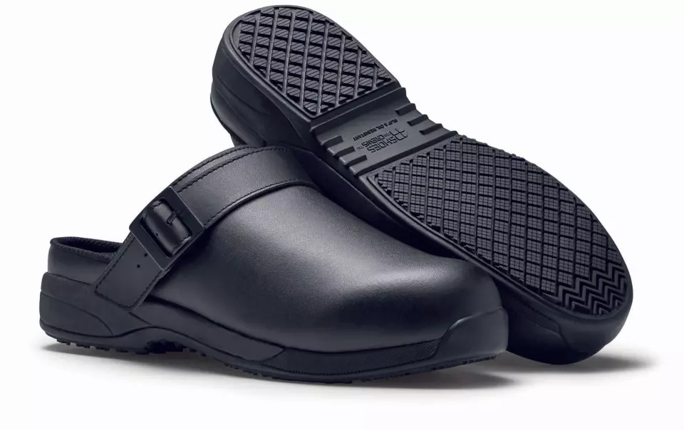Shoes For Crews 80045, TRISTON CT Shoes, Black, image 1, gallery thumbnail