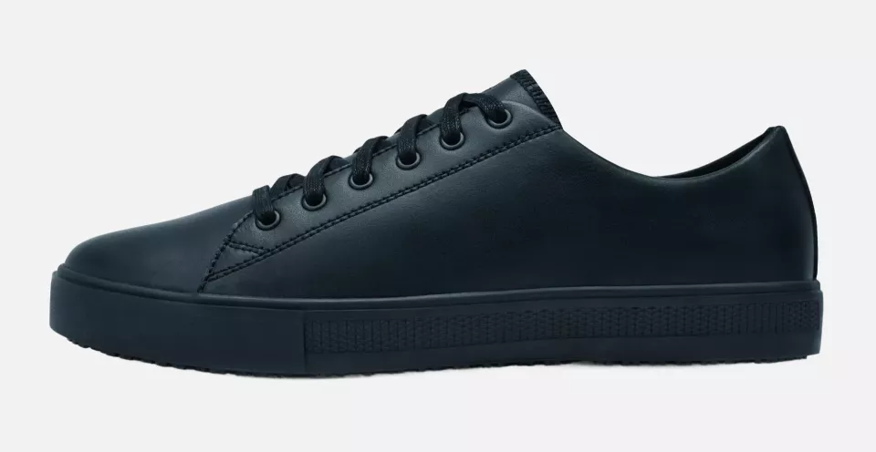 Shoes For Crews 36111, OLD SCHOOL LOW-RIDER IV Unisex Shoe, Black, image 3, gallery thumbnail