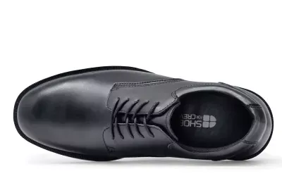 Shoes For Crews 20321, CAMBRIDGE III Slip Resistant Black Leather Men's Dress Shoe for Work, image 5, gallery thumbnail