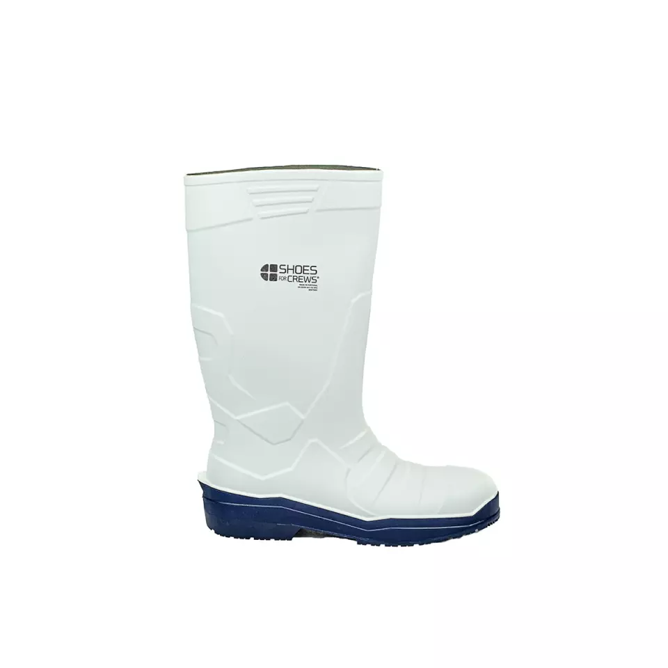 Shoes For Crews 2010B, SENTINEL Work Boot, White/Blue, image 1, gallery thumbnail