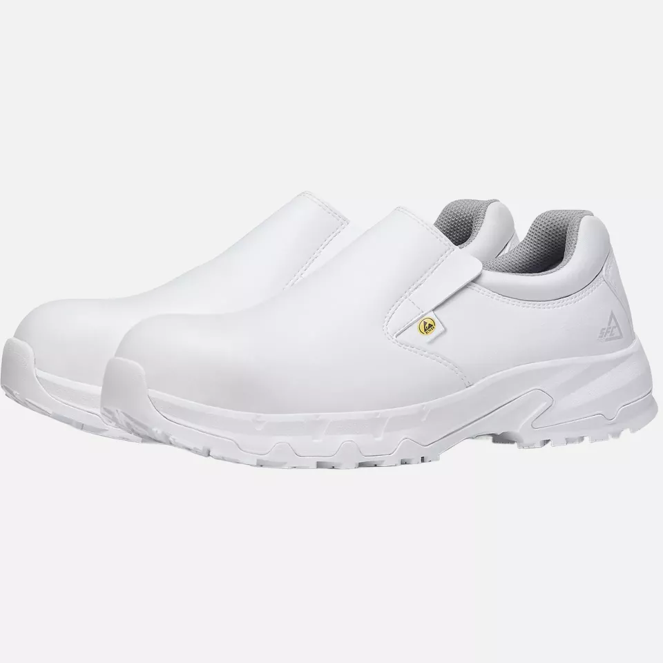 Shoes For Crews 76643, BRANDON ESD NCT Shoes, White, image 10, gallery thumbnail