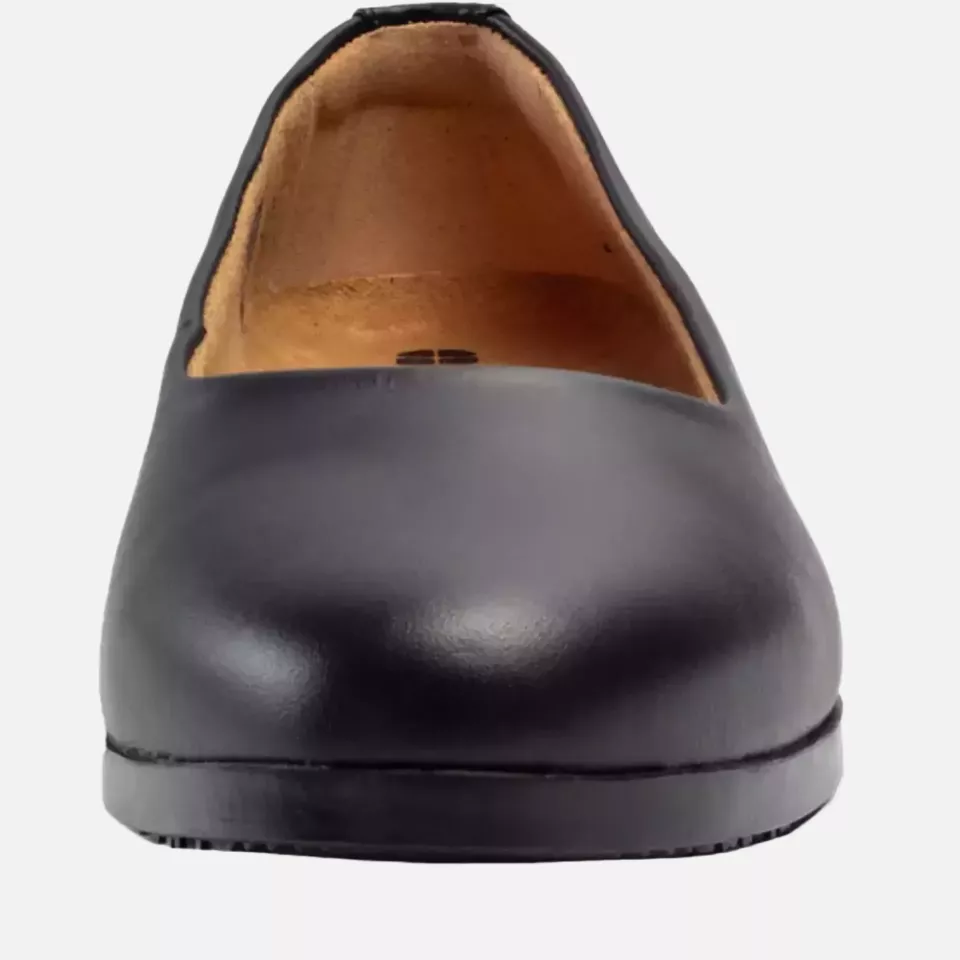 Shoes For Crews 57160, REESE Slip-on Ballerina Schuhe, Schwarz, image 3, gallery thumbnail