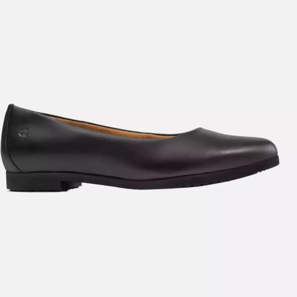 Shoes For Crews 57160, REESE Slip-on Ballerina Schuhe, Schwarz, image 1, gallery thumbnail