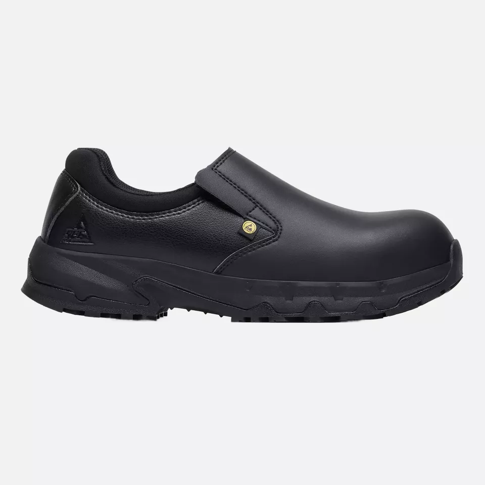 Shoes For Crews 76642, BRANDON ESD NCT Shoes, Black, image 2, gallery thumbnail