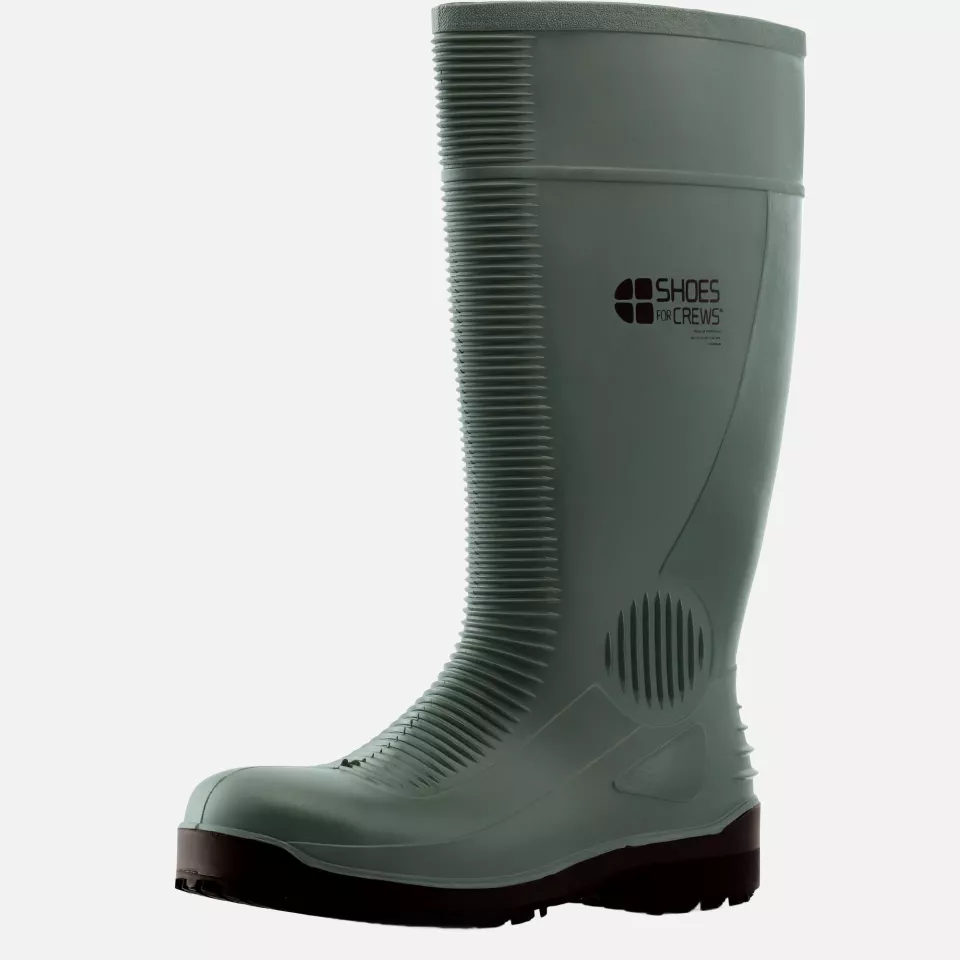 Shoes For Crews 2018, GUARDIAN WELLINGTON Boot, Green, image 4, gallery thumbnail