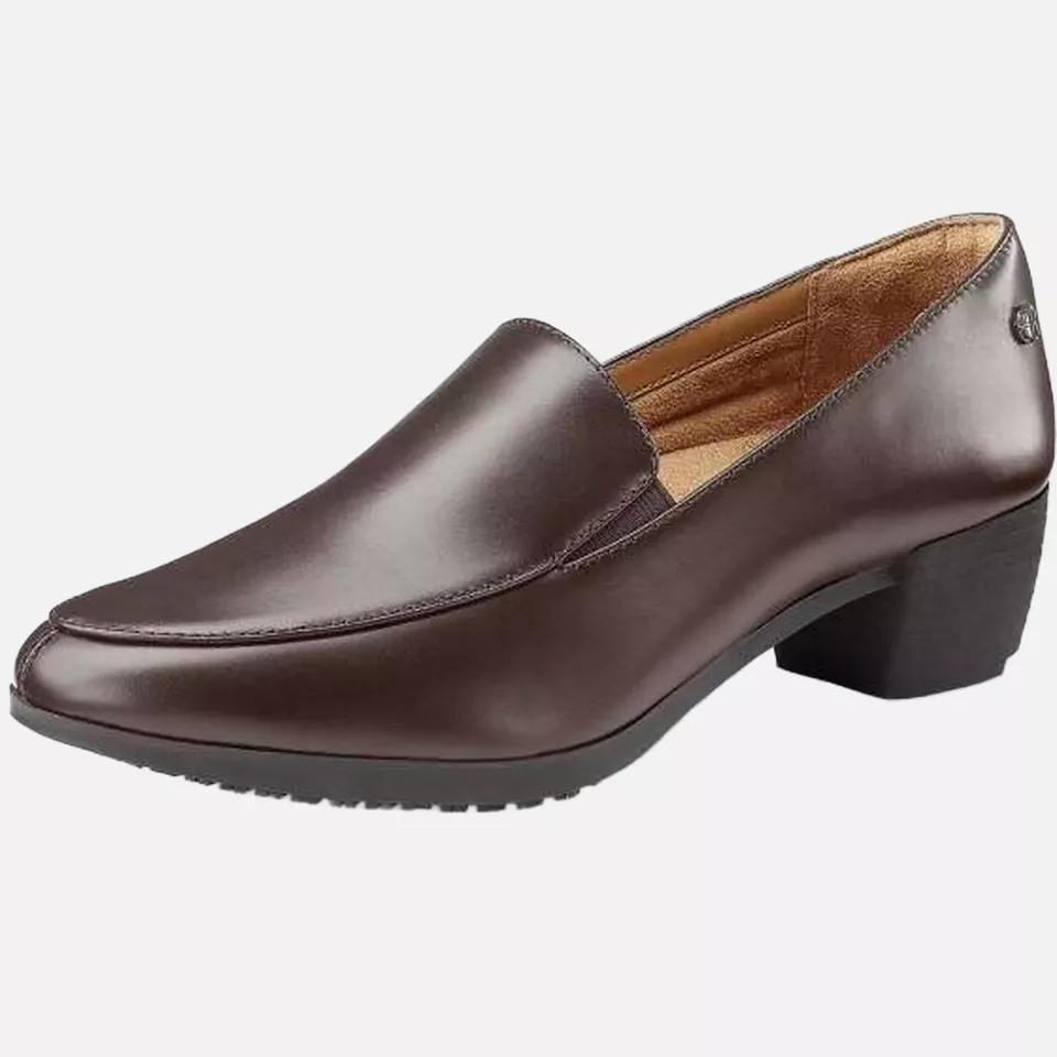Shoes For Crews 55861, ENVY III Shoes, Brown, image 6, gallery thumbnail
