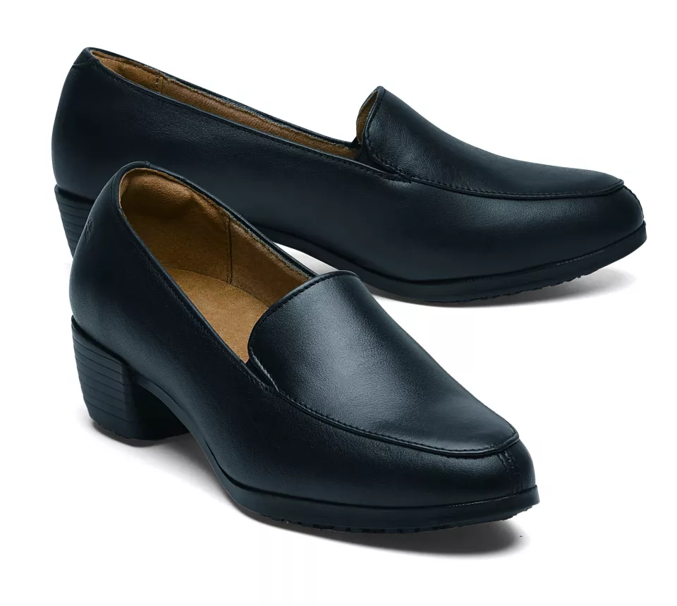 Shoes For Crews 52263, ENVY III Slip Resistant Ladies' Leather Shoe, Black, image 11, gallery thumbnail