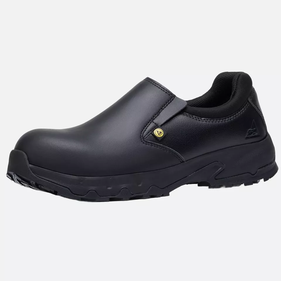 Shoes For Crews 76642, BRANDON ESD NCT Shoes, Black, image 4, gallery thumbnail