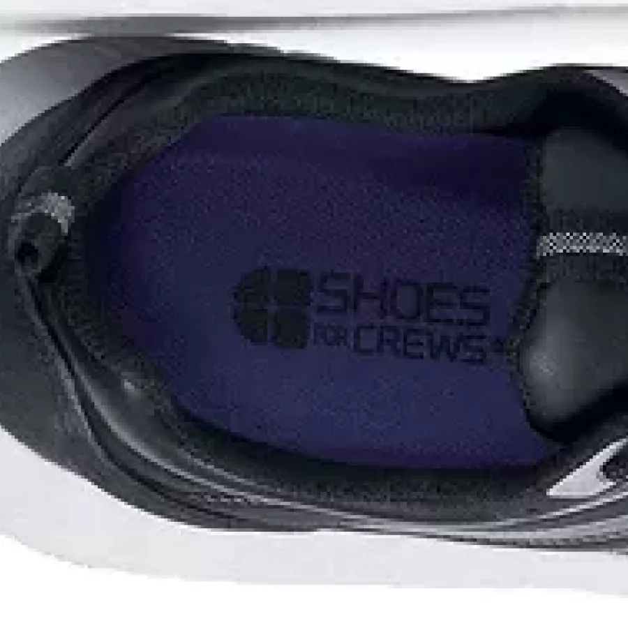 **Herausnehmbare EVA-Einlegesohlen** bieten gepolsterte Unterstützung, die sich Ihrem Schritt und Ihrer Fußform anpasst.