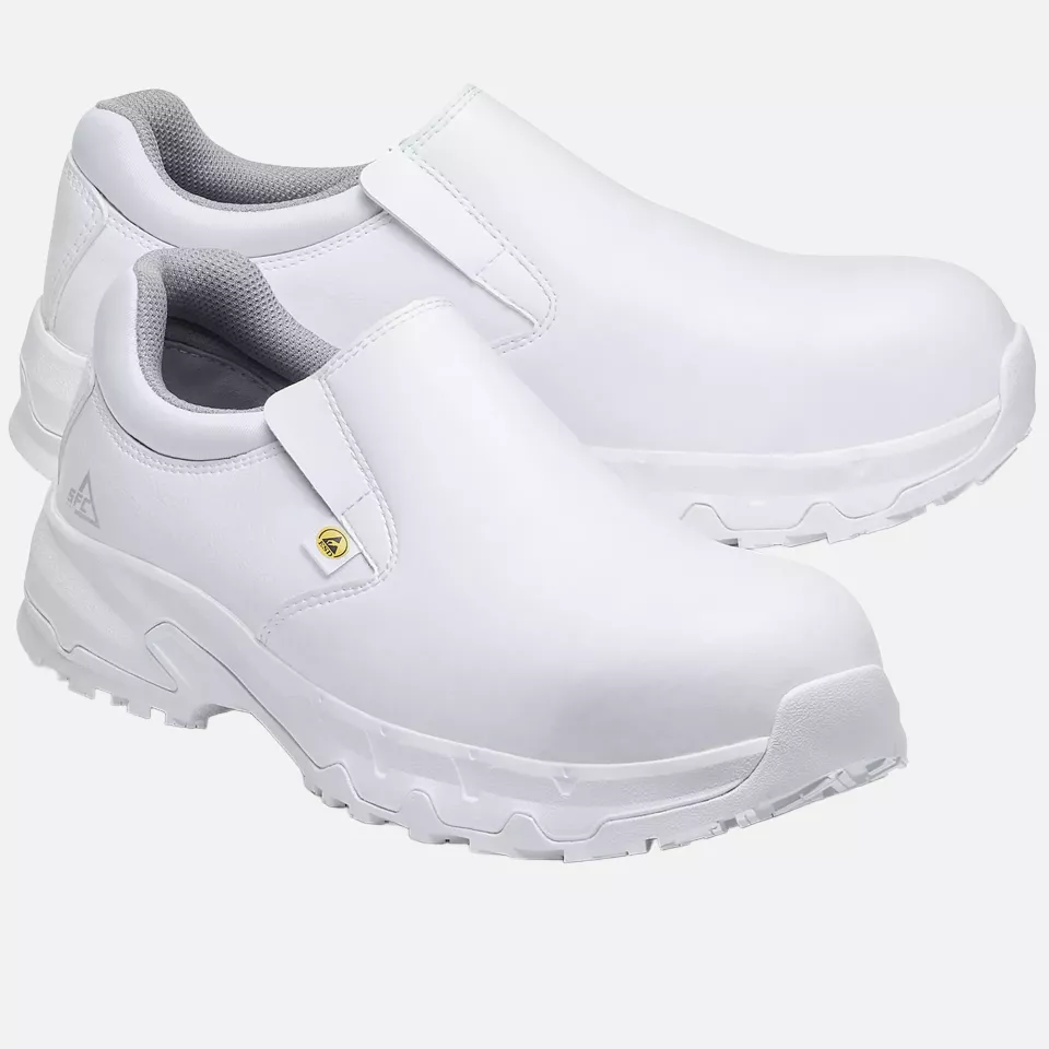Shoes For Crews 76643, BRANDON ESD NCT Shoes, White, image 11, gallery thumbnail