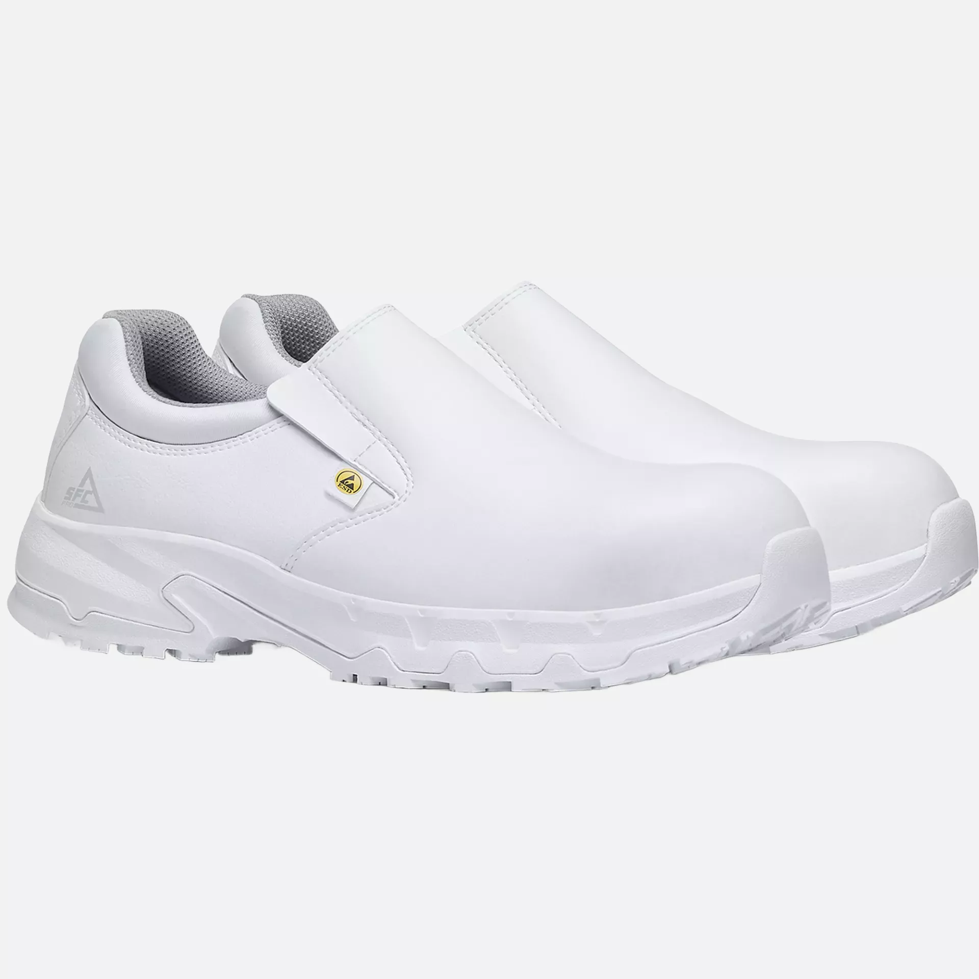 Shoes For Crews 76643, BRANDON ESD NCT Shoes, White, image 9