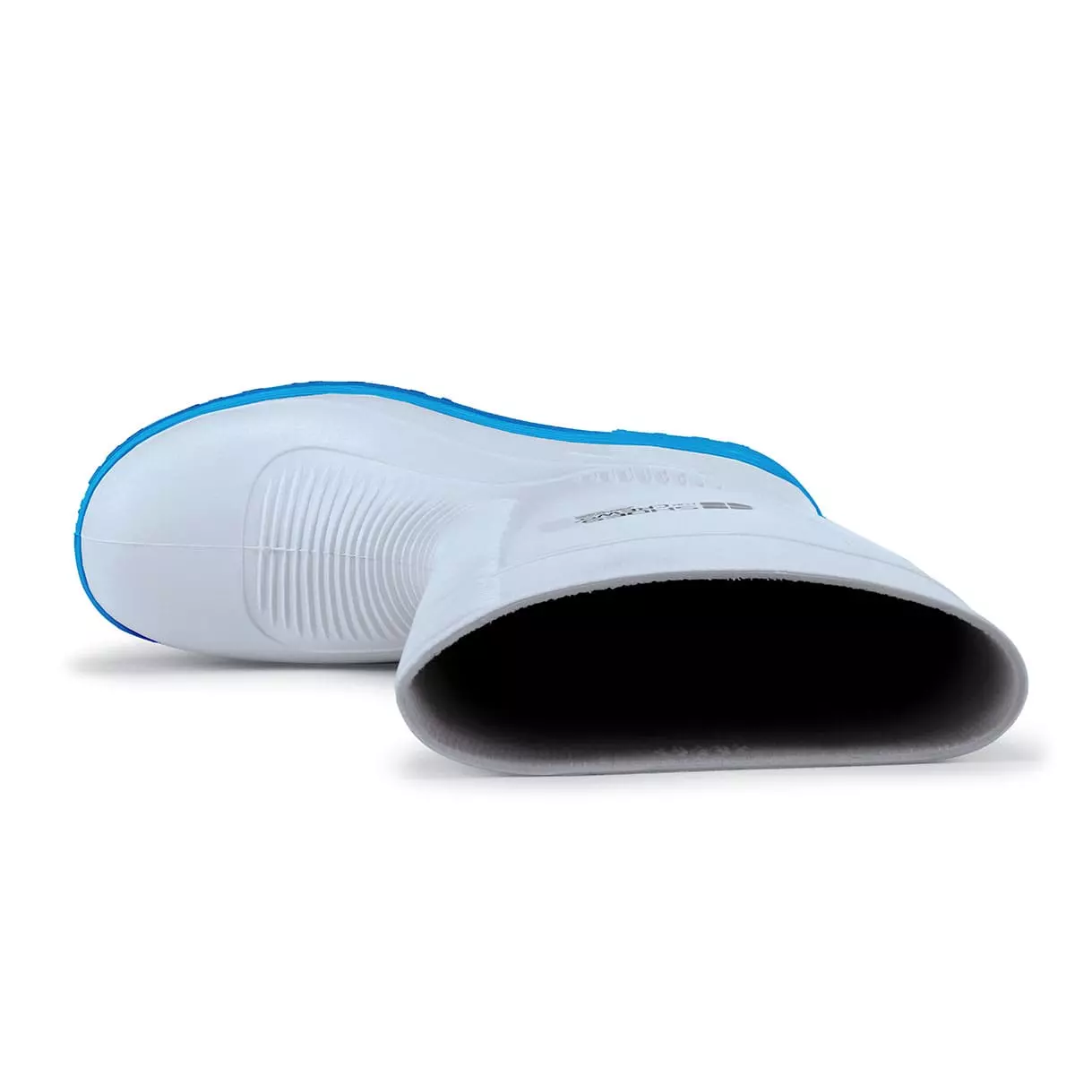 Shoes For Crews 2017B, GUARDIAN WELLINGTON Work Boot, White/Blue, image 2