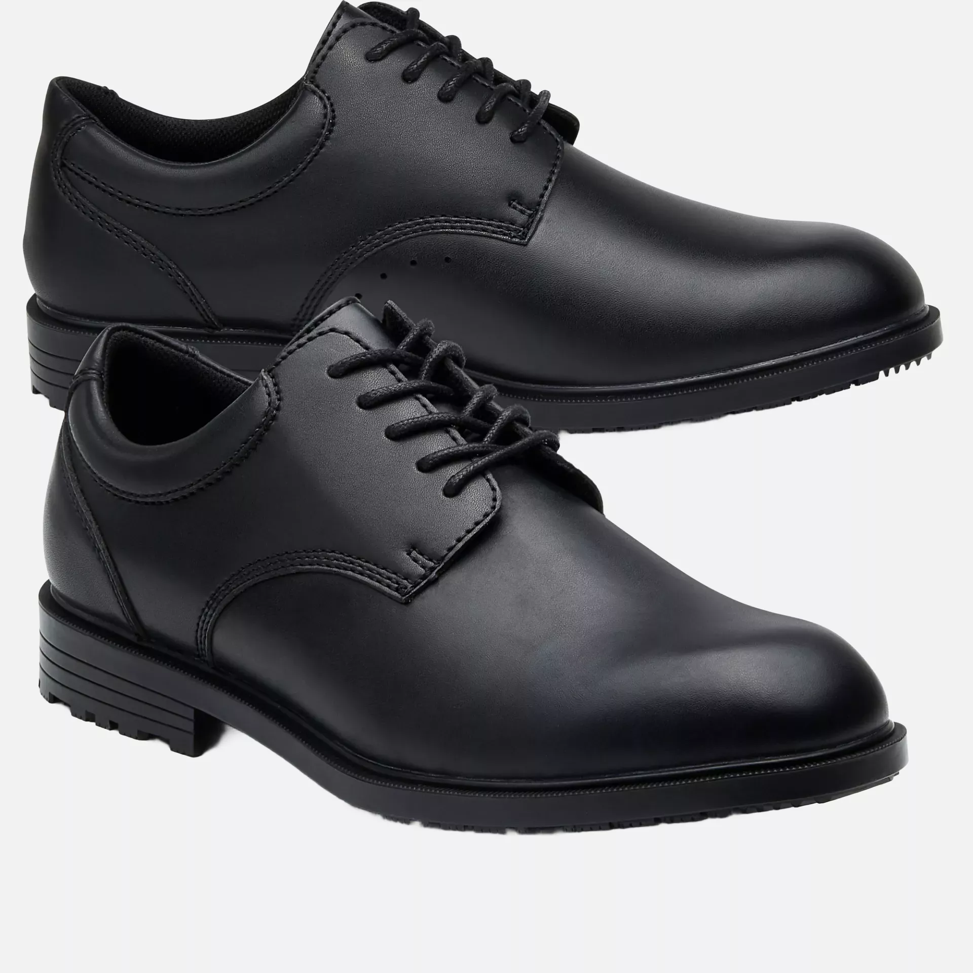Shoes For Crews 20321, CAMBRIDGE III Slip Resistant Leather Shoe, Black, image 11