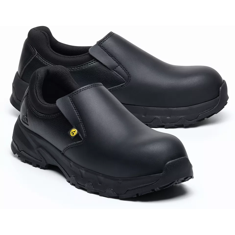 Shoes For Crews 76642, BRANDON ESD NCT Shoes, Black, image 11, gallery thumbnail