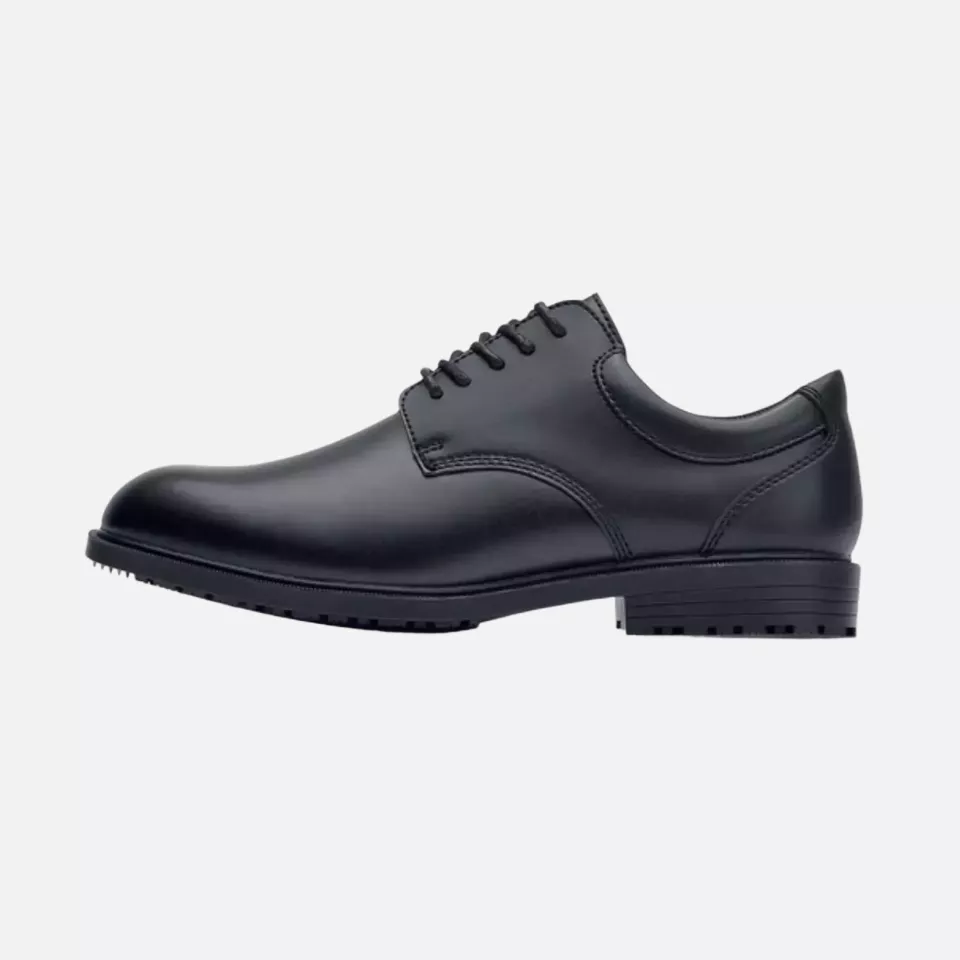 Shoes For Crews 20321, CAMBRIDGE III Slip Resistant Leather Shoe, Black, image 12, gallery thumbnail
