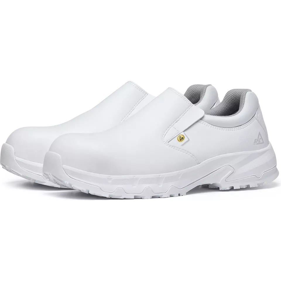 Shoes For Crews 76643, BRANDON ESD NCT Shoes, White, image 10, gallery thumbnail