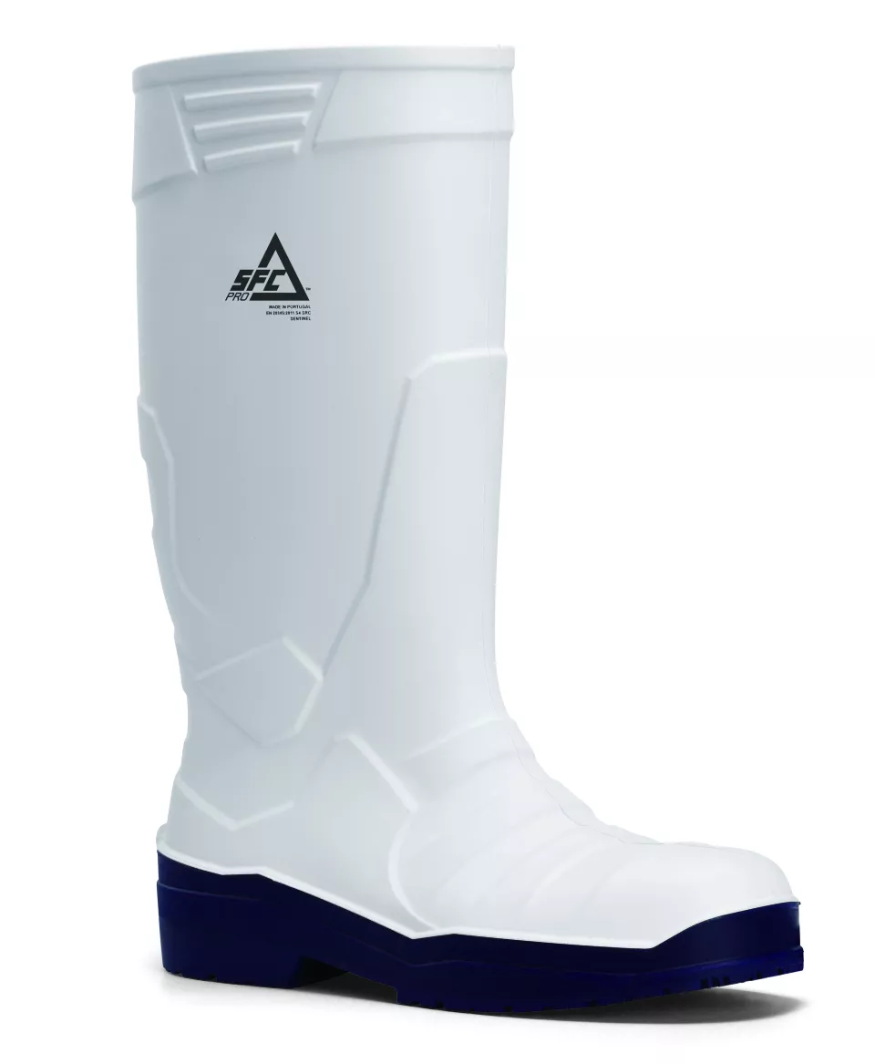 Shoes For Crews 2010B, SENTINEL Stiefel, Weiß/Blau, image 1, gallery thumbnail