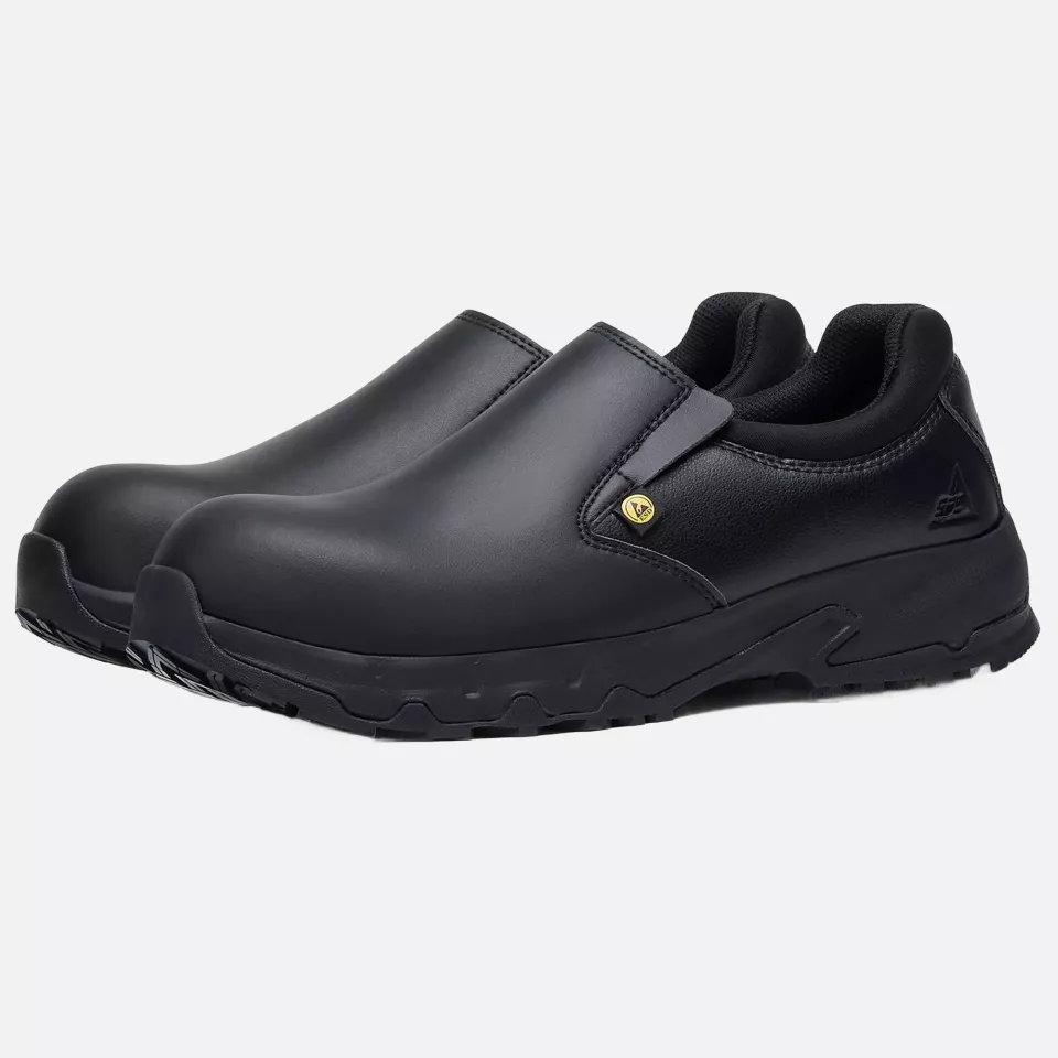 Shoes For Crews 76642, BRANDON ESD NCT Shoes, Black, image 10, gallery thumbnail