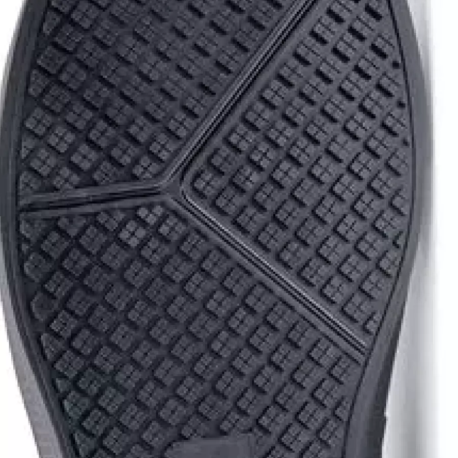 **Rutschhemmende Laufsohlen** sorgen für Stabilität und Sicherheit auf rutschigen Oberflächen.