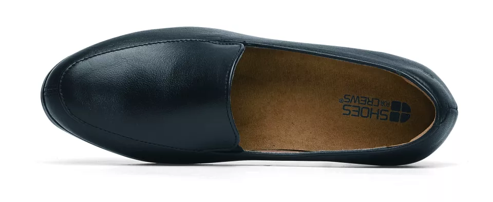 Shoes For Crews 52263, ENVY III Slip Resistant Ladies' Leather Shoe, Black, image 7, gallery thumbnail