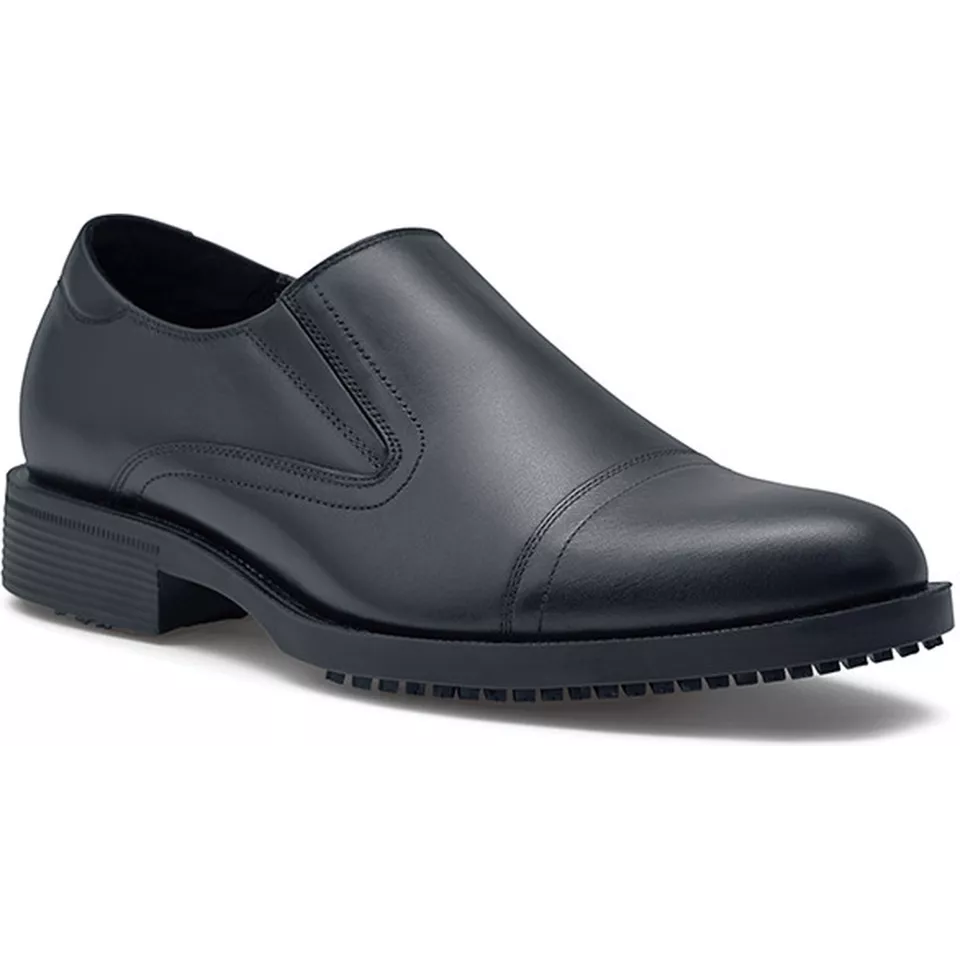 Shoes For Crews 1202P, STATESMAN Male Black LabeL Shoe, image 1, gallery thumbnail