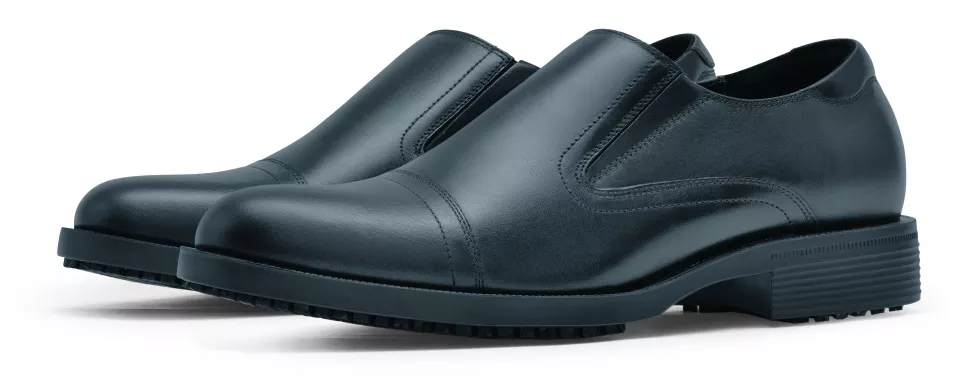 Shoes For Crews 1202P, STATESMAN Male Black LabeL Shoe, image 10, gallery thumbnail