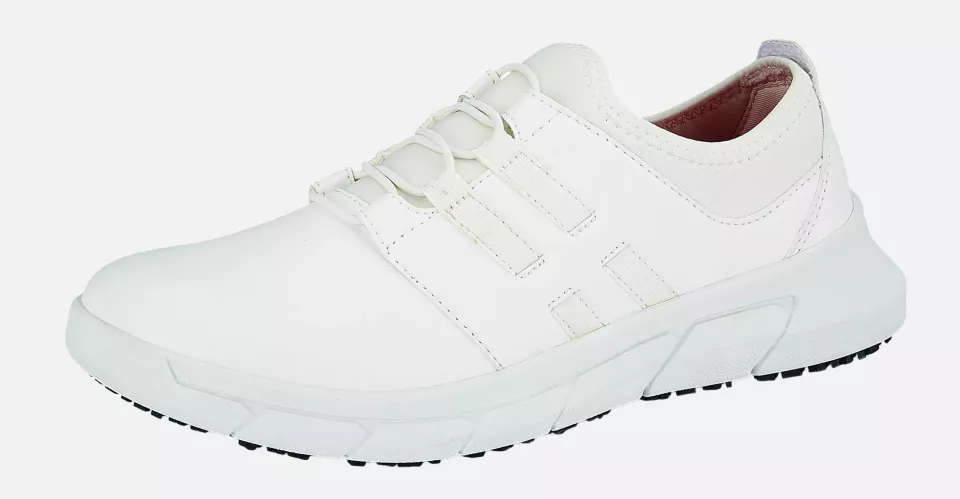 Shoes For Crews 32709, KARINA Women's White Shoes, image 4, gallery thumbnail