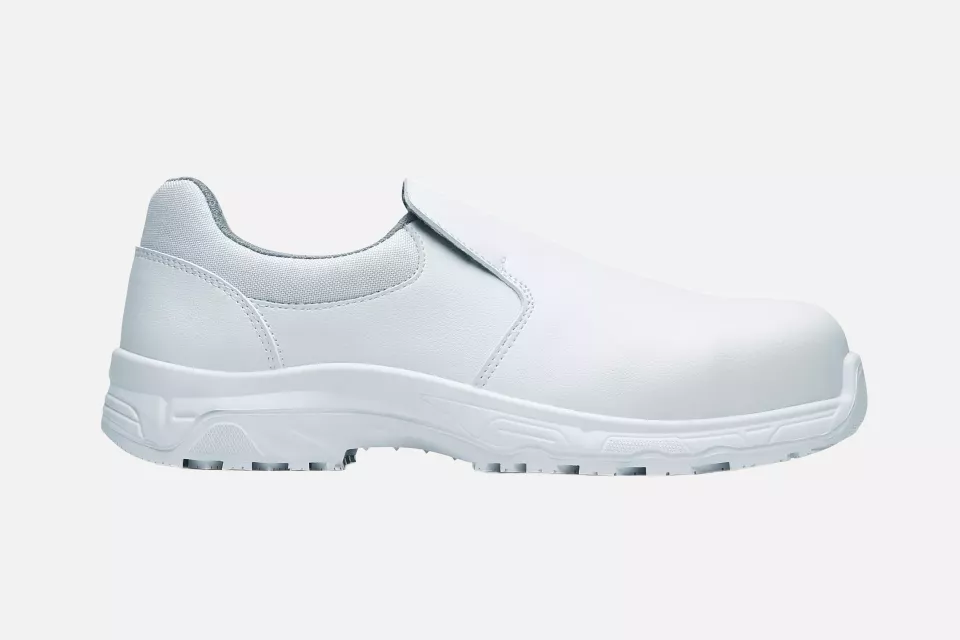 Shoes For Crews 72445, Catania Shoes, White, image 2, gallery thumbnail