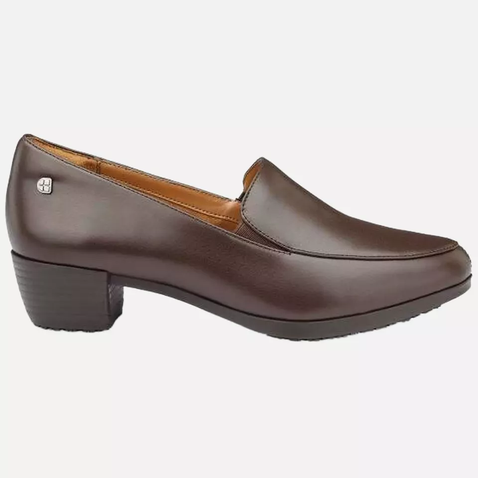 Shoes For Crews 55861, ENVY III Shoes, Brown, image 1, gallery thumbnail
