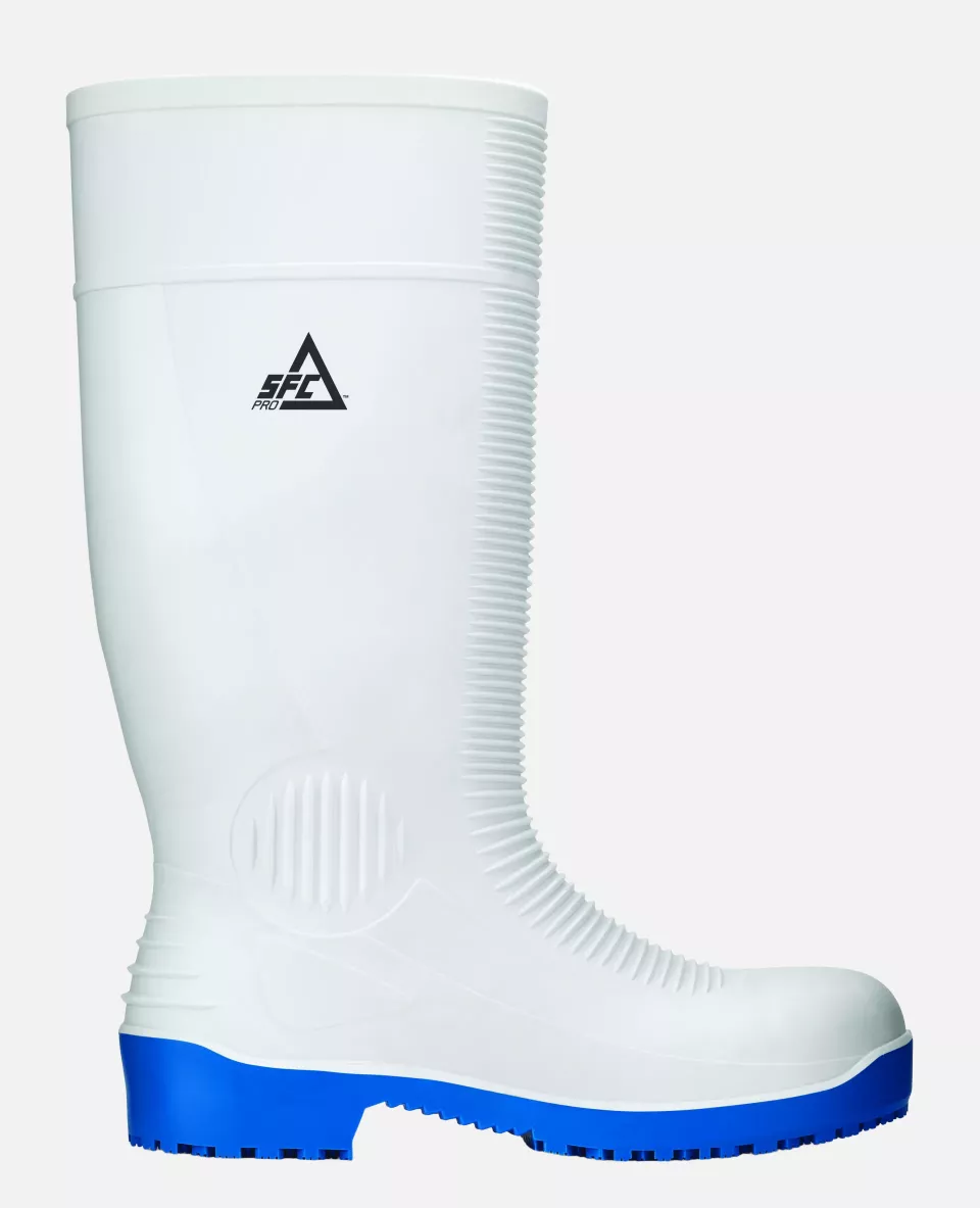 Shoes For Crews 76690, BASTION Unisex Boot, White, image 2, gallery thumbnail