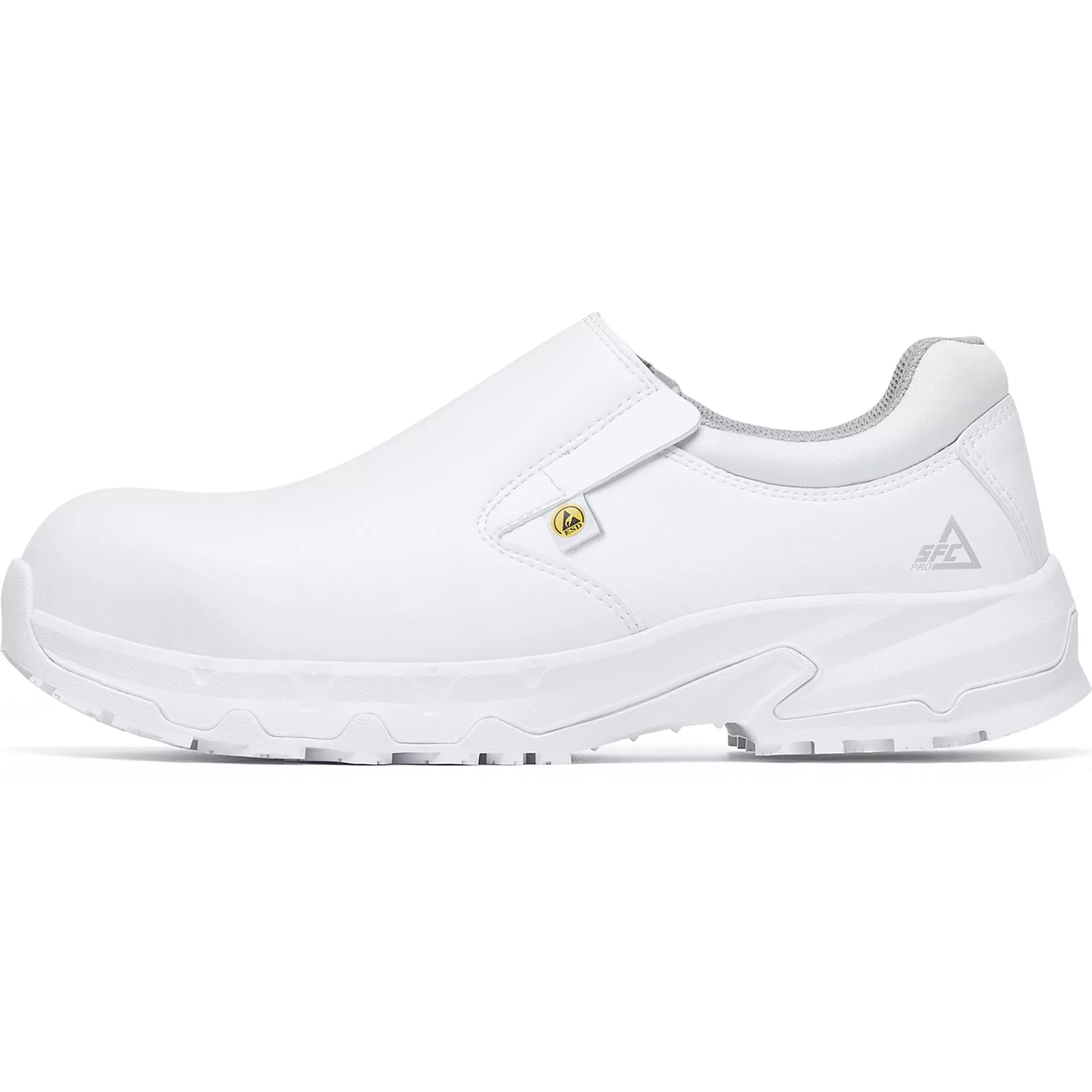 Shoes For Crews 76643, BRANDON ESD NCT Shoes, White, image 3