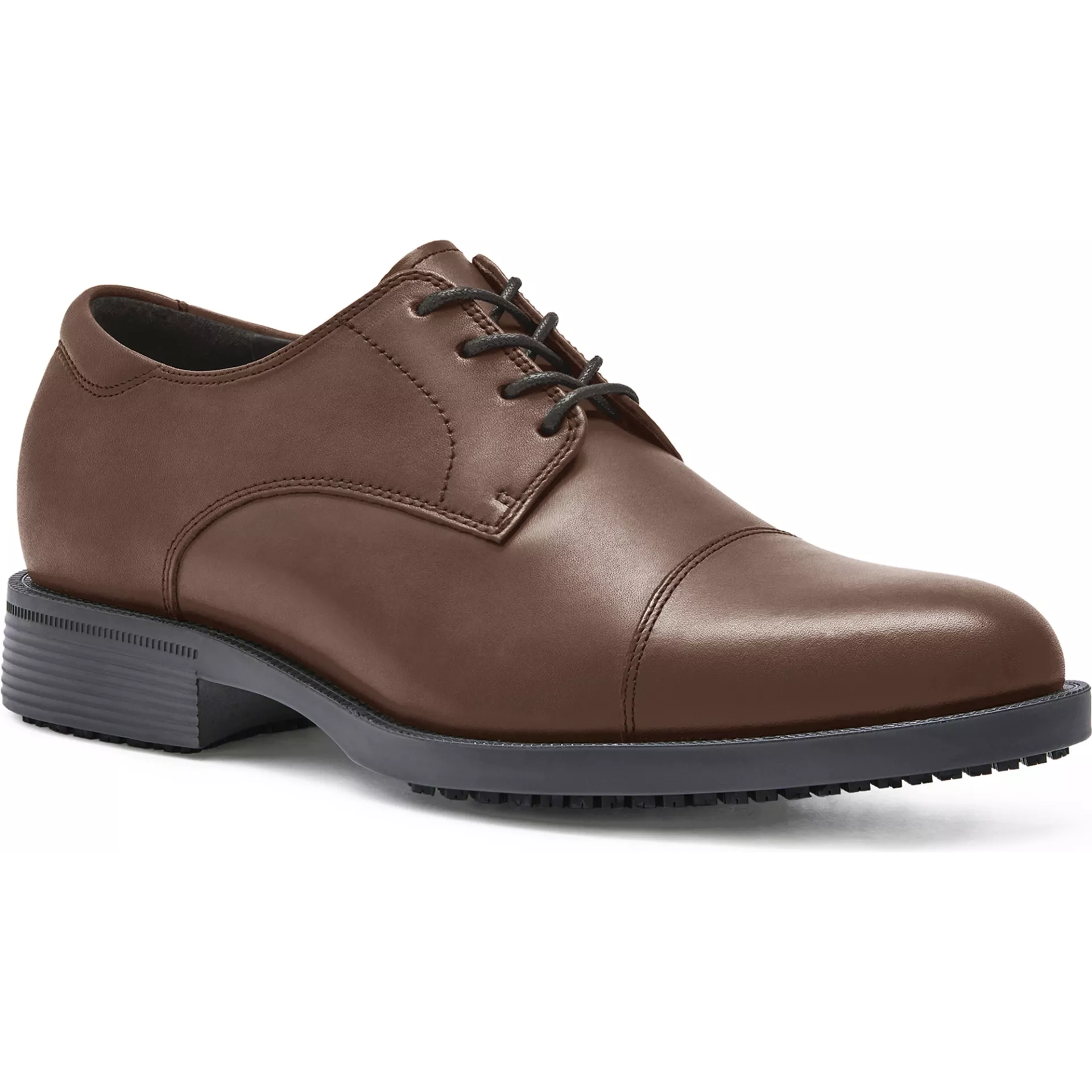Shoes For Crews 1211P, SENATOR Black LabelL Men's Brown Shoe