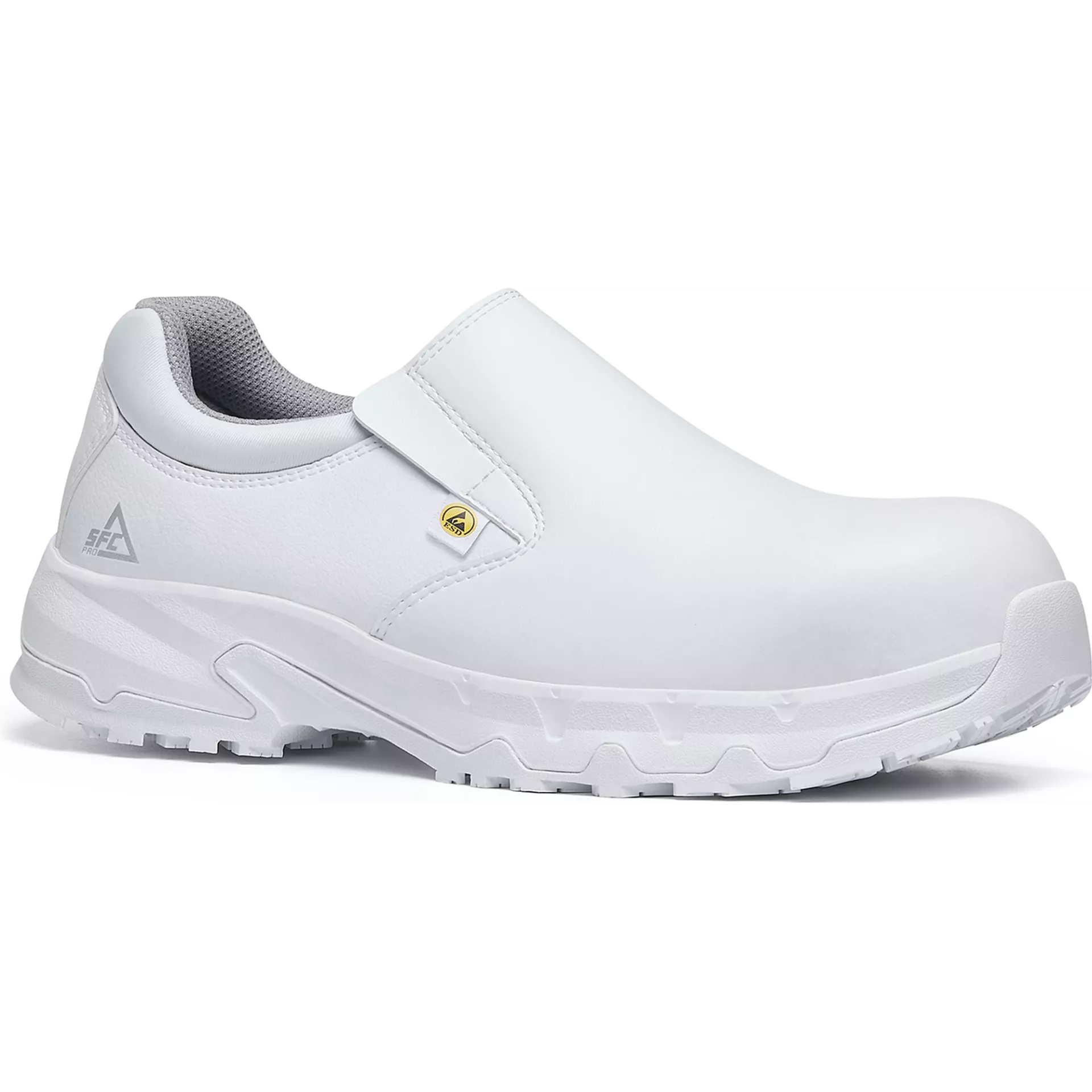 Shoes For Crews 76643, BRANDON ESD NCT Shoes, White, image 1