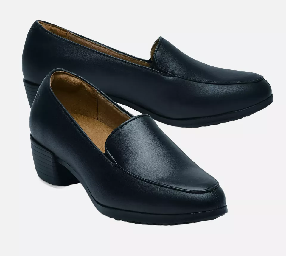 Shoes For Crews 52263, ENVY III Slip Resistant Ladies' Leather Shoe, Black, image 11, gallery thumbnail