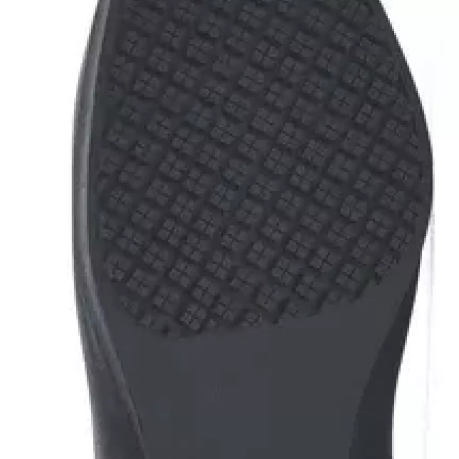**Anti-Slip Outsole** grips slick floors with steady traction so you can move with confidence in busy, wet environments.