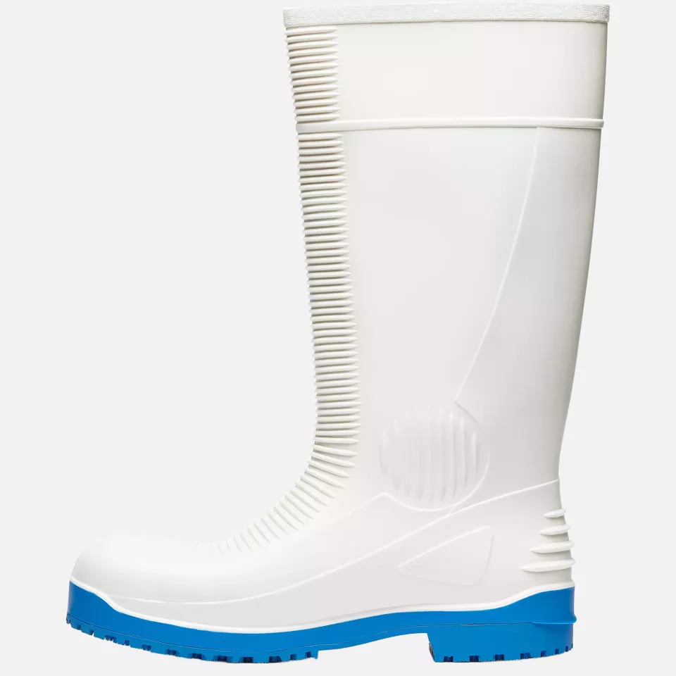 Shoes For Crews 2017B, GUARDIAN WELLINGTON Boot, White/Blue, image 3, gallery thumbnail